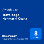 Travelodge Honmachi Osaka - Japan - Booking.com Traveller Review Awards 2023