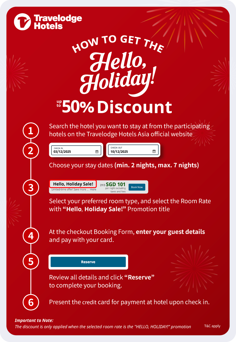 您好，假日特惠！ - 明洞乙支路Travelodge