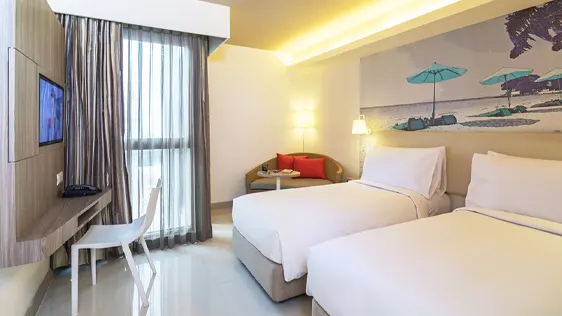 Travelodge Pattaya_habitación-Standard Twin_View1
