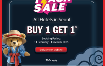 Travelodge Flash Sale Korea Hotels