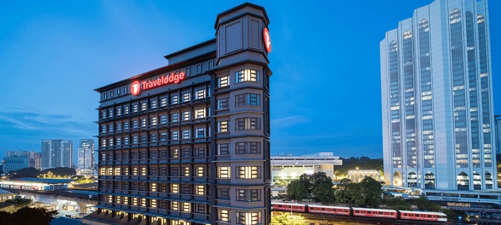 Travelodge Kuala Lumpur hotel near KLCC with city views, offering convenient accommodation close to restaurants, cafés, and attractions in Kuala Lumpur.