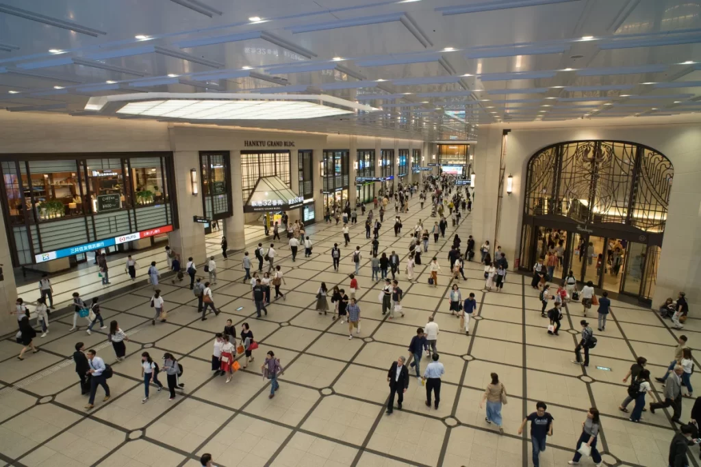 Hankyu Department Store Near Hotel di Osaka
