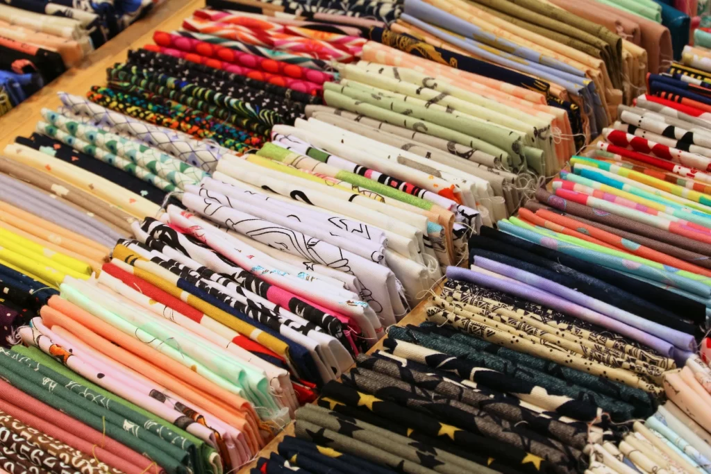 Buying Batik-Inspired Tenugui Cloth Near Hotel di Osaka